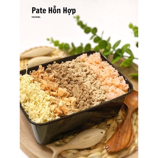[CHAT TRƯỚC VỚI SHOP] PATE TƯƠI CHO CHÓ MÈO ĐỦ VỊ (Hộp 1Kg)