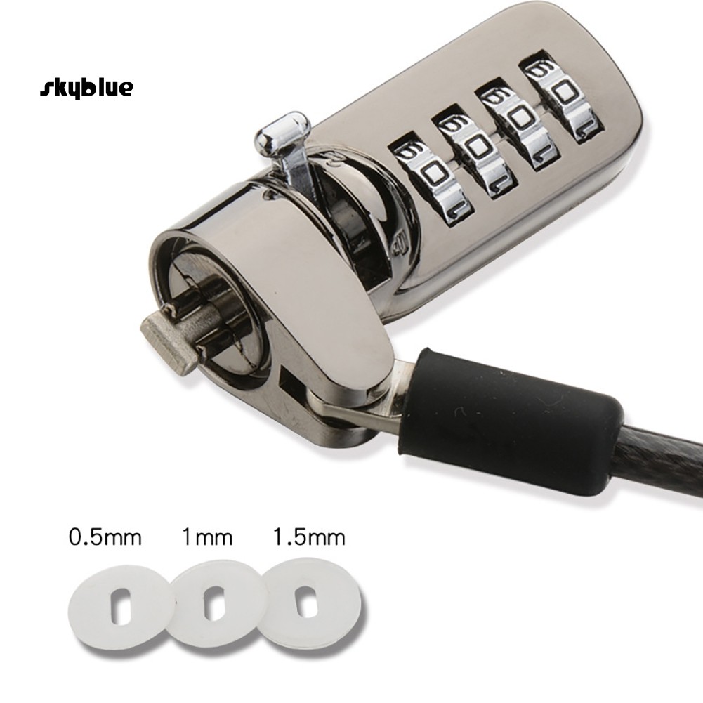 Cáp khóa máy tính notebook PC có mật mã chống trộm | BigBuy360 - bigbuy360.vn