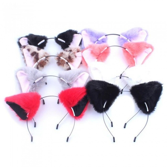 Kẹp tai hồ ly mèo bờm tai thú ngộ nghĩnh dễ thương cosplay