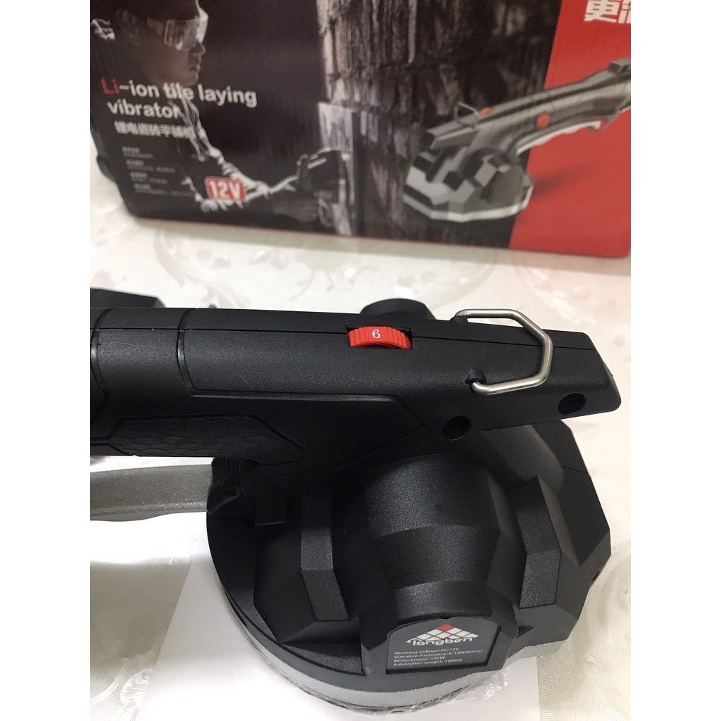 [FREE SHIP] Máy rung ốp lát gạch 6 cấp độ | Máy hít gạch Longben 150W( Cam kết lõi đồng 100%)