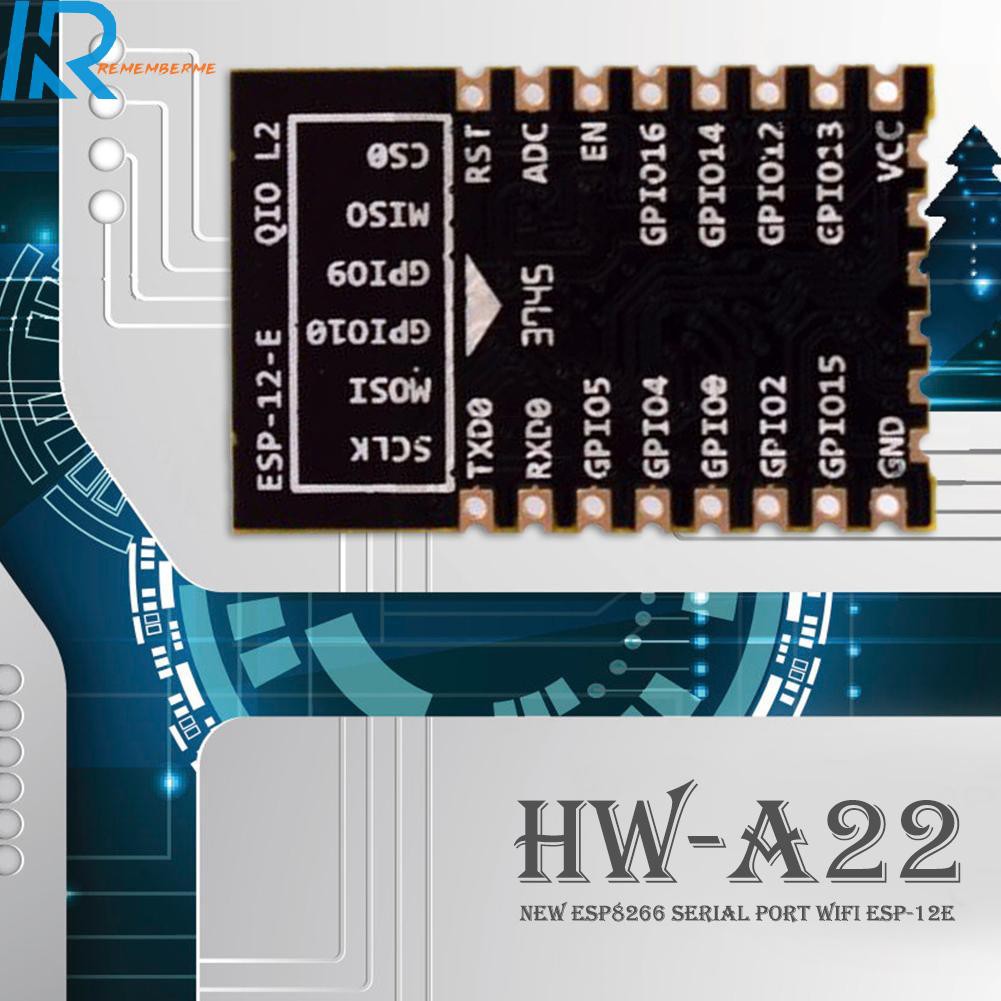 Mô Đun Wifi Không Dây Nâng Cấp Esp8266 Esp-12E 3-3.6v