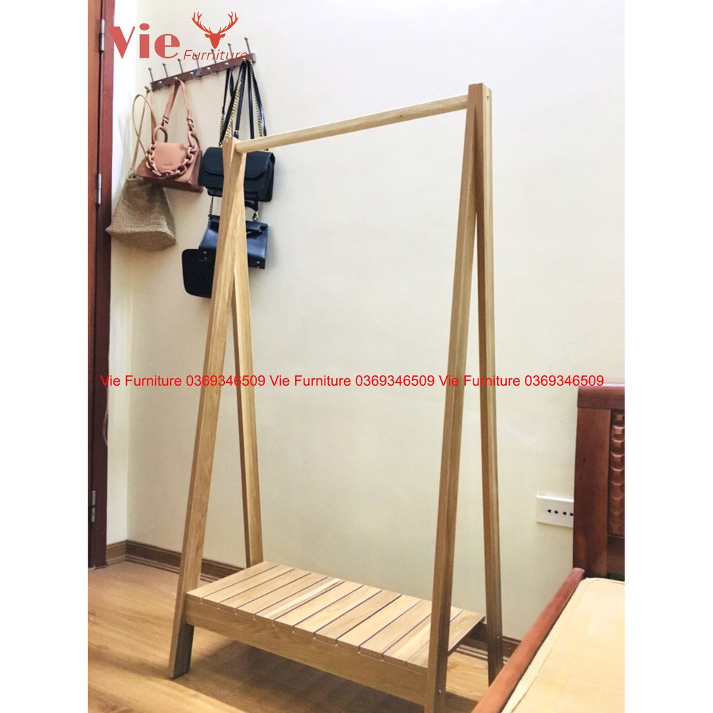 Giá Treo Quần Áo 💗FREESHIP💗 Kệ Treo Quần Áo Chữ A 1 Tầng Đa Năng Gỗ MDF Cao Cấp