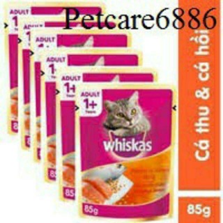 Pate Mèo Whiskas Junior Tuna 85g