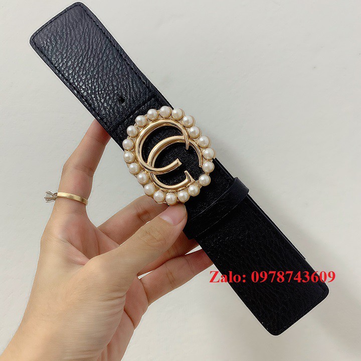 Đai váy đính G NGỌC bản 4cm