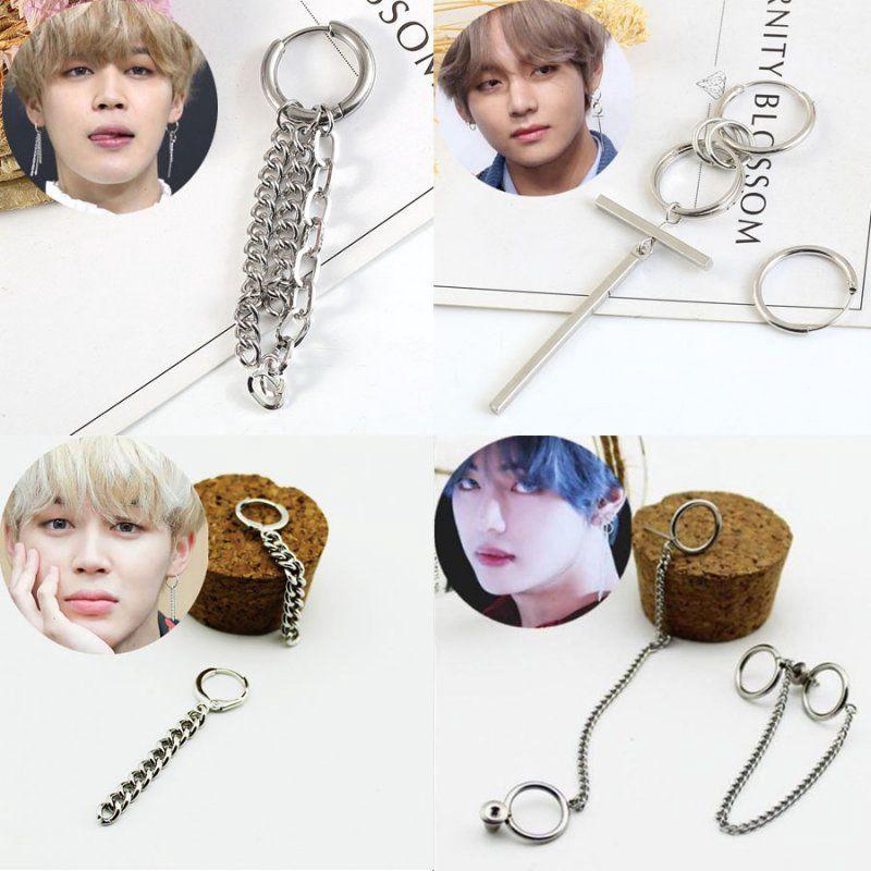 Bông tai Khuyên tai JIN JINMIN V BTS