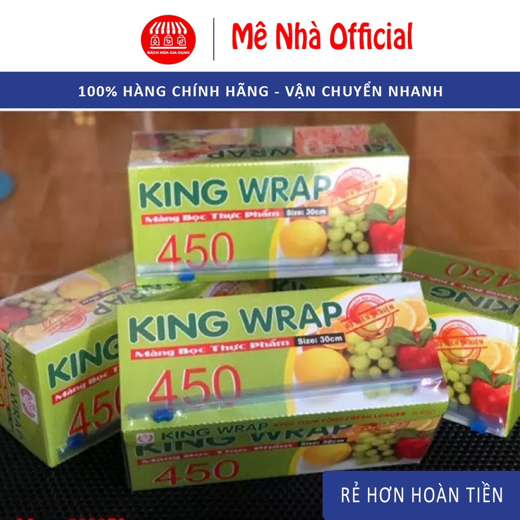 Màng Bọc Thực Phẩm KING WRAP R450 - Ecook 400,  Màng Bọc Thực Phẩm An Toàn Cho Sức Khoẻ R450