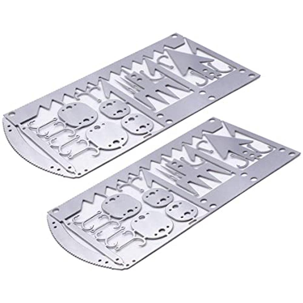 IVORY Thẻ Sinh Tồn Đa Năng Chất Liệu Thép Không Gỉ