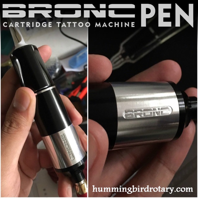 Máy xăm chính hãng Hummingbird Pen BRONC V2