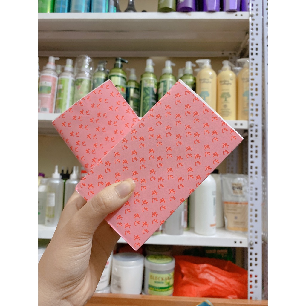 Giấy uốn tóc setting  _ uốn nóng
