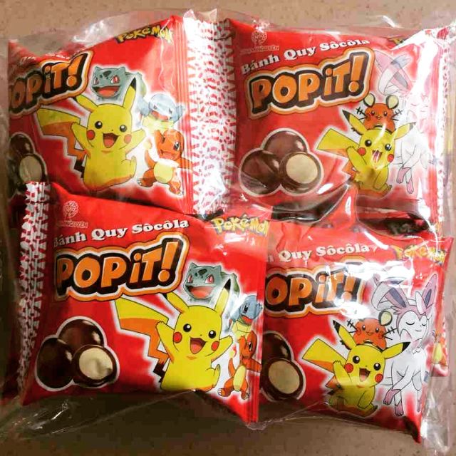 1 bịch lớn 20 bánh quy phủ socola Popit Phạm Nguyên