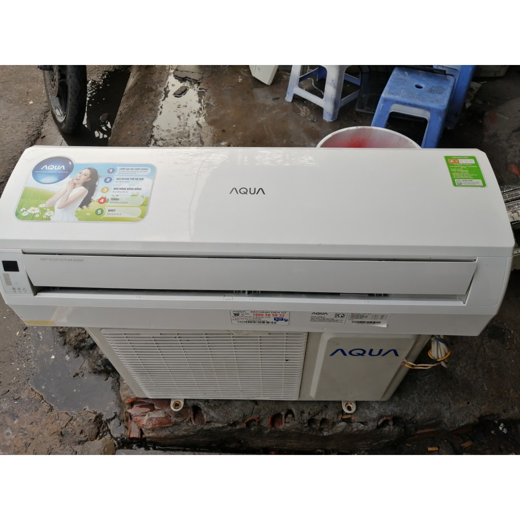 Máy lạnh aqua 1hp mono mới 90% giá rẻ