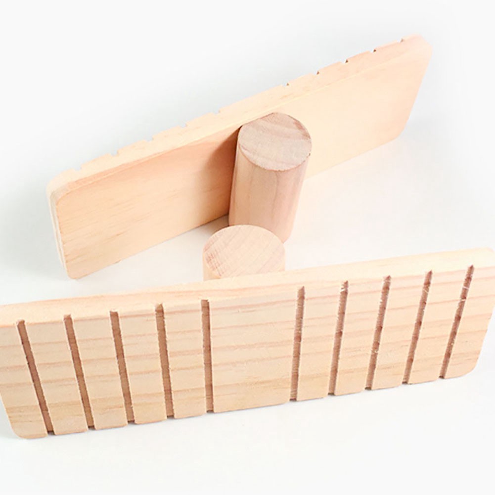 Tấm Ván Trượt Bằng Gỗ Chống Trượt Cho Chuột Hamster