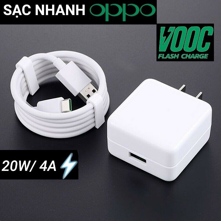 Bộ cáp sạc oppo 2A zin cho các dòng máy oppo