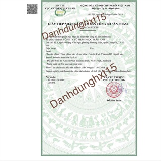 FREESHIP| Vitamin D3 Ostelin Liquid 20ml (date 2021)