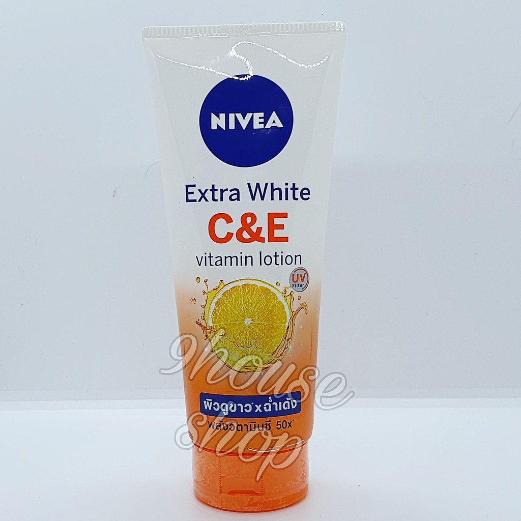 (320ML - CAM) DƯỠNG THỂ CHỐNG NẮNG NIVEA 50X EXTRA WHITE C&amp;E THÁI LAN