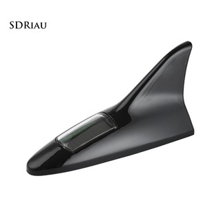 Shark Fin Solar Energy Powered Car Flash Strobe Light Emergency Warning Lamp