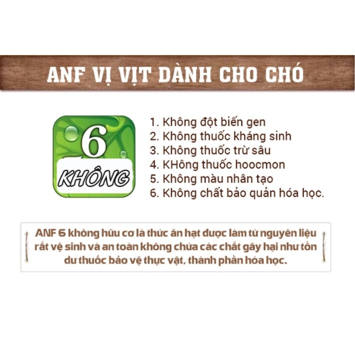 [40g] Thức ăn cho chó ANF 6FREE vị vịt gói nhỏ