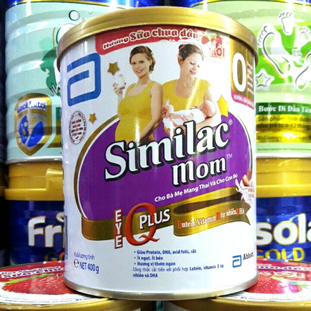 (09/2020)Sữa bột Similac Mom IQ Plus 400g