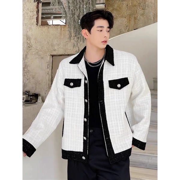 ÁO KHOÁC DẠ TWEED NAM |TAHISHOP|