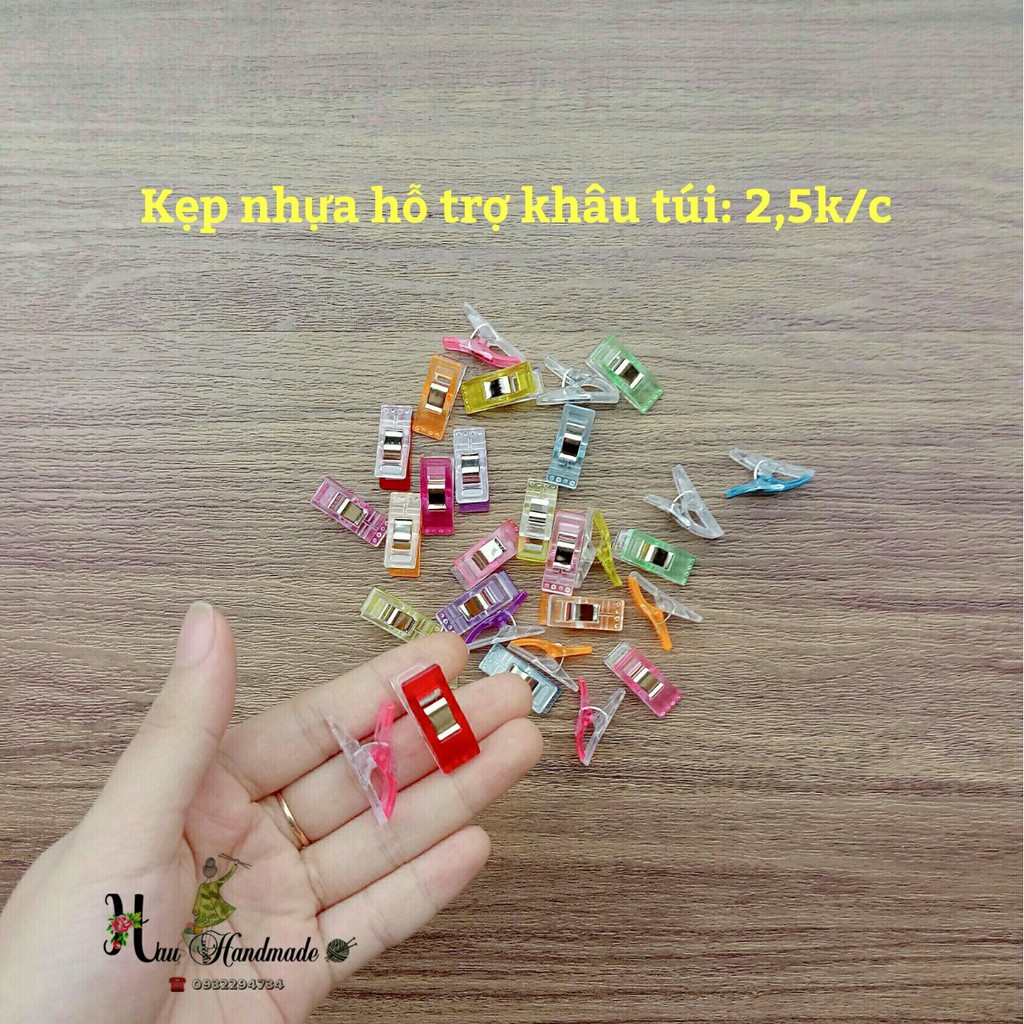 Kẹp nhựa hỗ trợ khâu túi