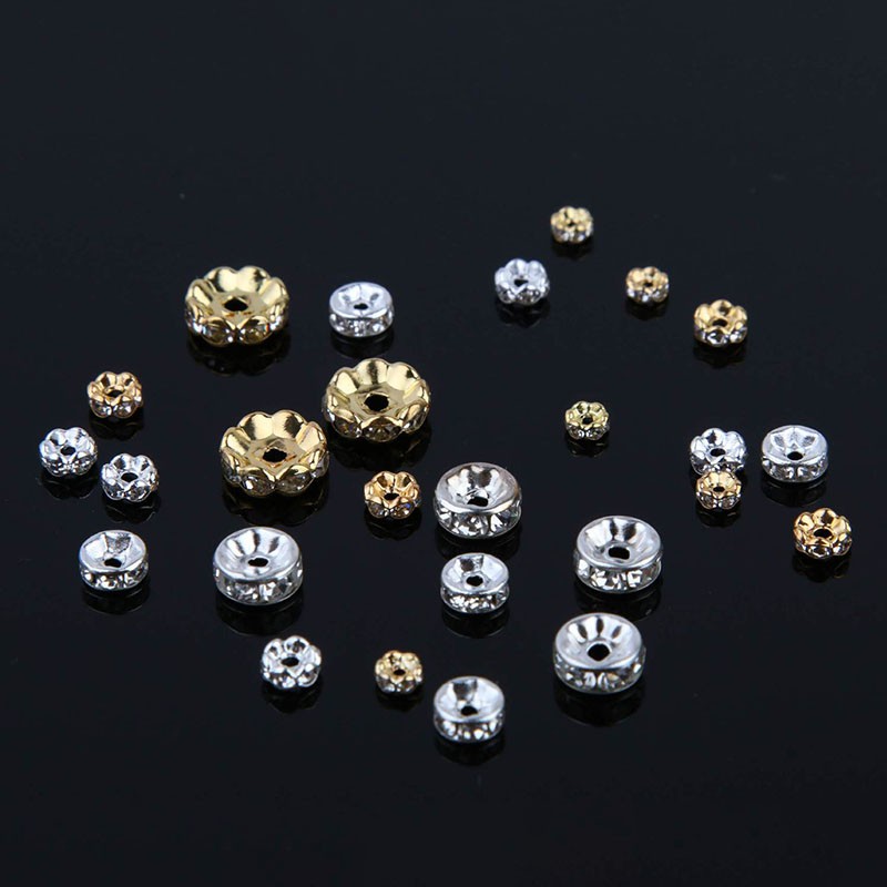 5 khoen đính hạt xỏ lỗ dây chuyền bông tai 6-10mm nguyên liệu làm trâm làm trang sức cổ trang