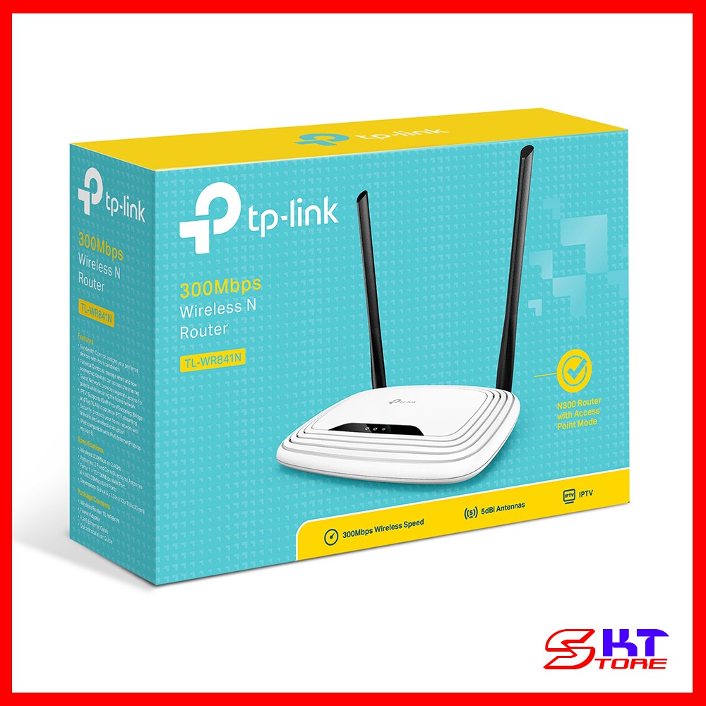 Bộ Phát Wifi Tp-Link TL-WR841N Chuẩn N Tốc Độ 300Mbps - Hàng Chính Hãng