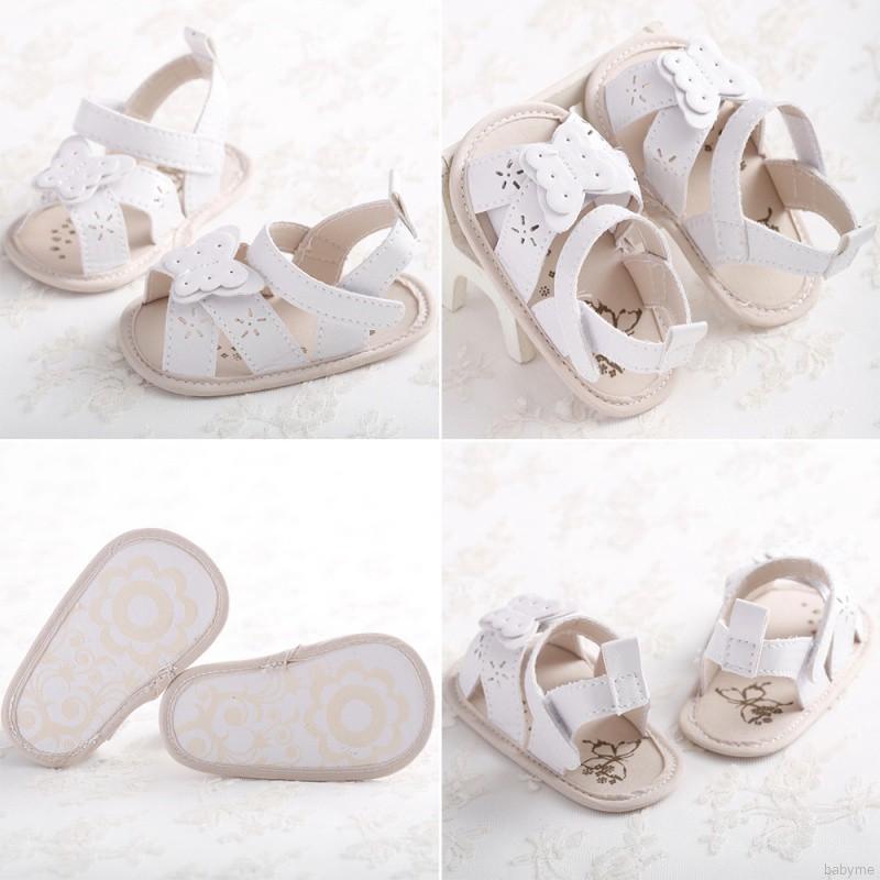 Sandals xỏ ngón đính nơ chống trượt cho bé