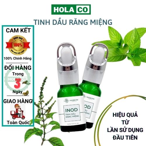 Inod hôi miệng Huyền Phi, tinh dầu răng miệng hết mùi hôi miệng, nhiệt miệng, viêm lợi, chảy máu chân răng