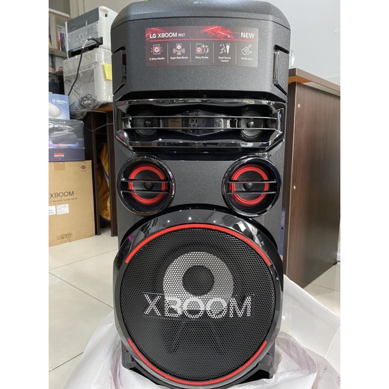 (TẶNG MIC KHÔNG DÂY TEMEISHENG) Loa kéo karaoke LG Xboom RN7- Model 2020. Tuyệt tác cho người yêu nhạc