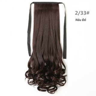 Tóc Giả Cột Xoăn Đuôi 48CM