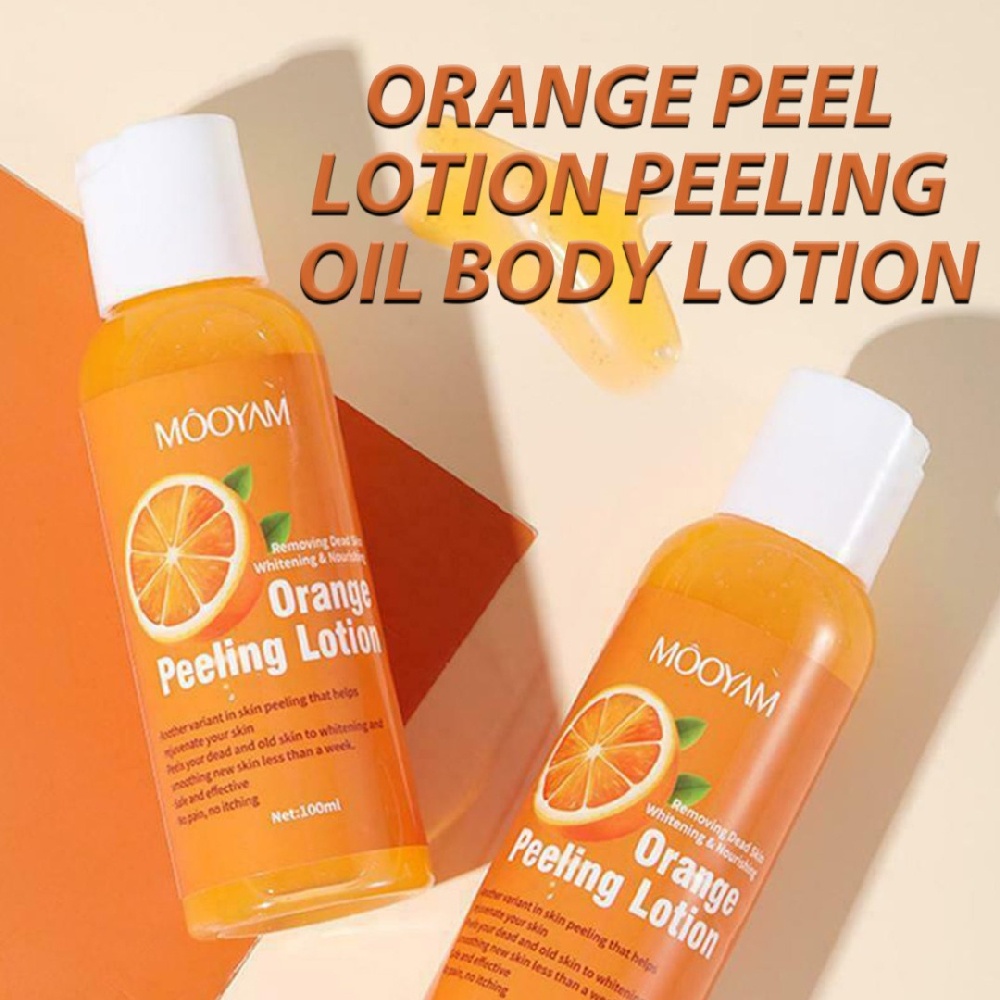 [Hàng mới về] Lotion dạng lột làm sạch sáng da hương cam