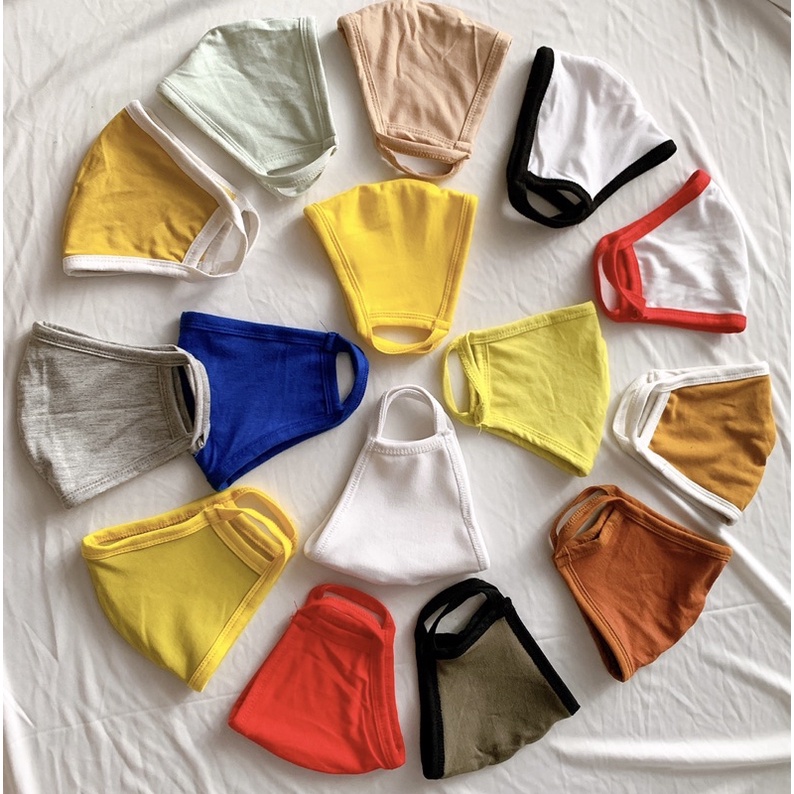 [ Deal 1K ]Khẩu Trang Vải Cotton 4 Chiều Siêu Đẹp Mát Mịn | BigBuy360 - bigbuy360.vn