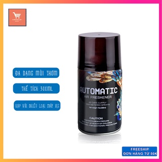 [Lõi Máy Xịt] Bình xịt Thơm phòng ,Lõi Máy Xịt Khử Mùi Phòng Automatic 300ml - Nhiều Mùi Hương
