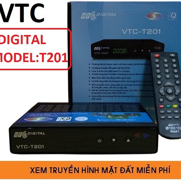 [5❤️][FREESHIP] ĐẦU THU TRUYỀN HÌNH KTS VTC-T201 [HCM]