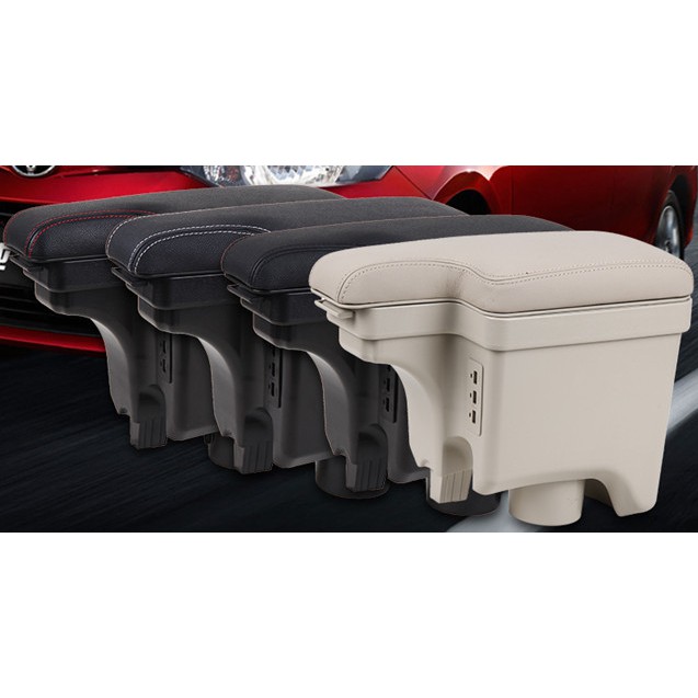 Hộp tỳ tì tay vịn cao cấp dành cho các dòng xe Vios, I10, Brio, Fortuner, Innova, Altis, Wigo, Yaris, Avanza, Camry,...