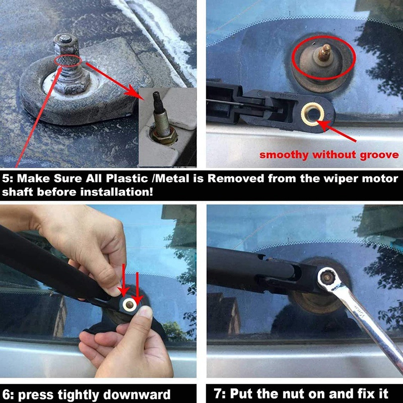 Cần Gạt Nước Phía Sau Cho Toyota Land Cruiser Lexus LX570 2008-2015 GX470 2003-2009 85241-42070