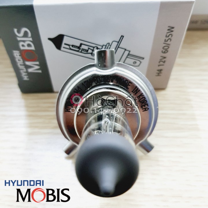 Bóng Đèn H4 12V 60/55W 🚘 Chính Hãng HYUNDAI MOBIS Hàn Quốc Dùng Cho Grand i10, Getz, Kia Morning ...