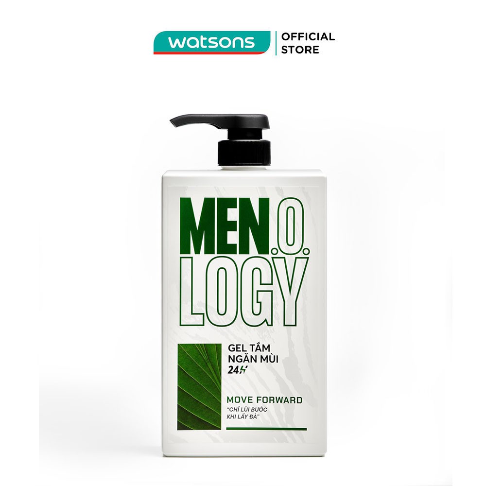 Gel Tắm Men.o.logy Move Forward Ngăn Mùi 24H Hương Hoắc Hương 630ml