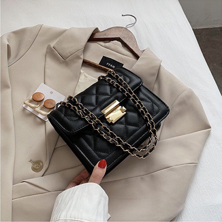 Túi đeo chéo nữ Hàn Quốc thời trang đi chơi Sanbox Shop phong cách retro sành điệu sang trọng