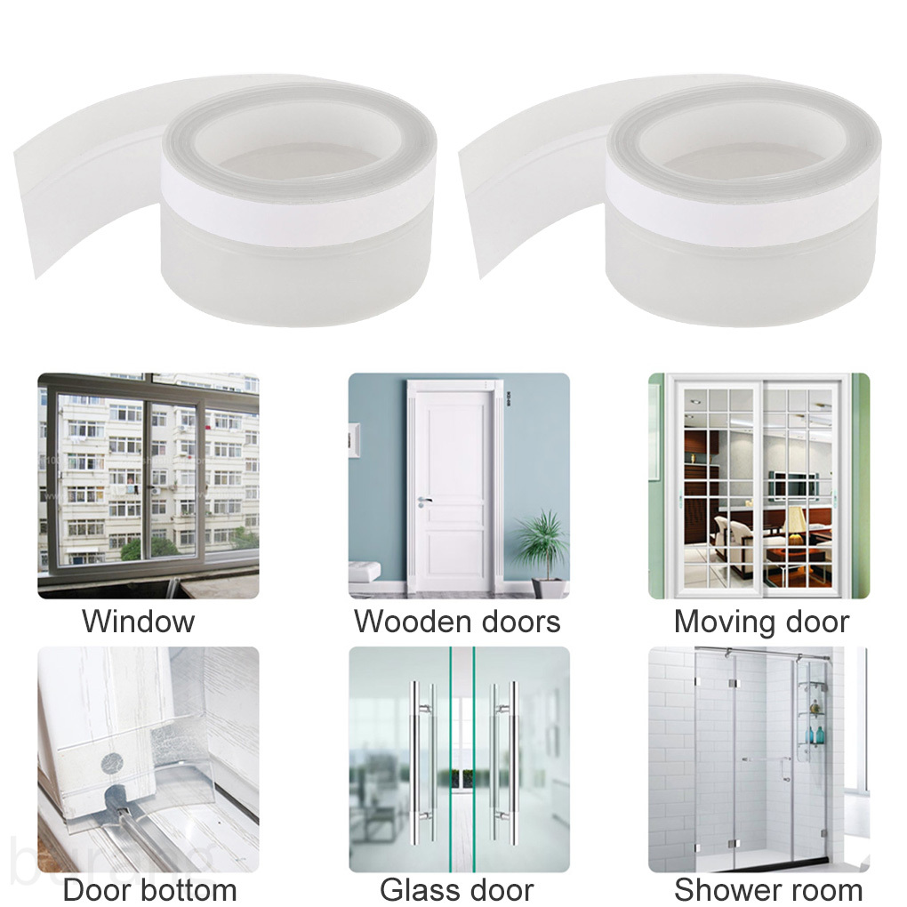 Cuộn Băng Dính Silicone 1m Chống Thấm Nước Cho Cửa Kính