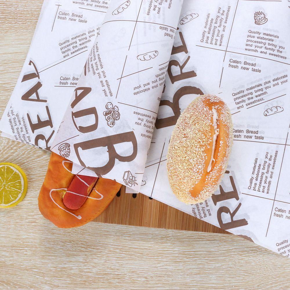 Giấy Gói Bánh Hamburger Chống Thấm Dầu Tiện Lợi