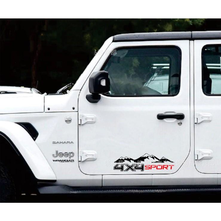 Tem dán cánh cửa xe ô tô phong cách thể thao Dubai680000022