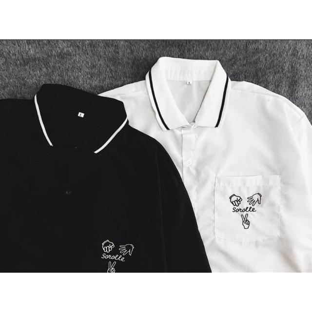 Combo áo sơmi thêu