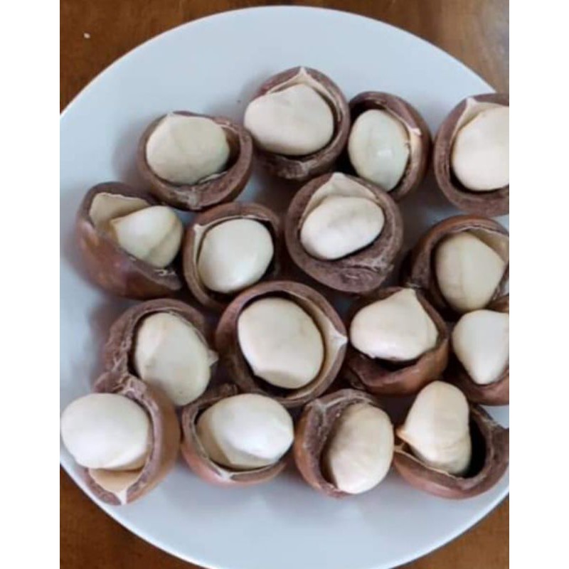 Macca sấy nứt hạt