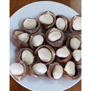 Macca sấy nứt hạt