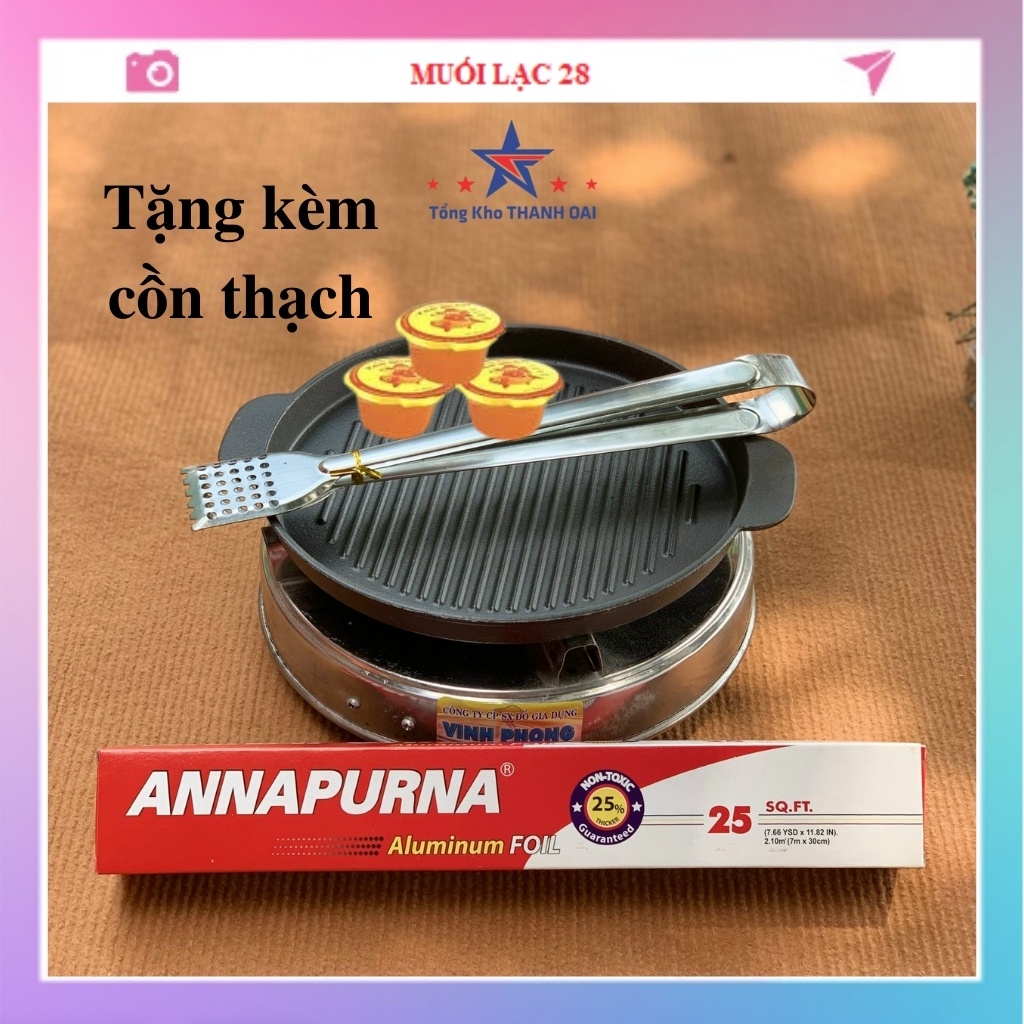 Bếp cồn mini dã ngoại du lịch nướng nấu lẩu cồn khô cồn thạch bếp nướng cồn hàn quốc cao cấp TẶNG 1 CỐC CỒN