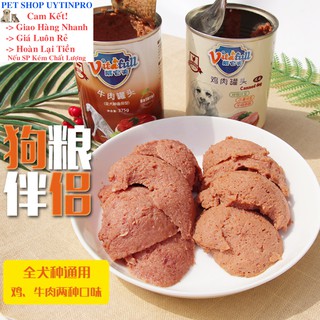 PATE SỐT CHO PET THÚ CƯNG Vitafull Lon 375g - Pet shop Uytinpro
