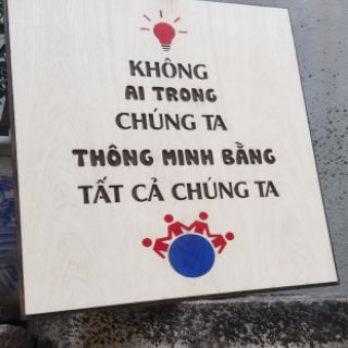 Tranh treo tường decor gỗ
