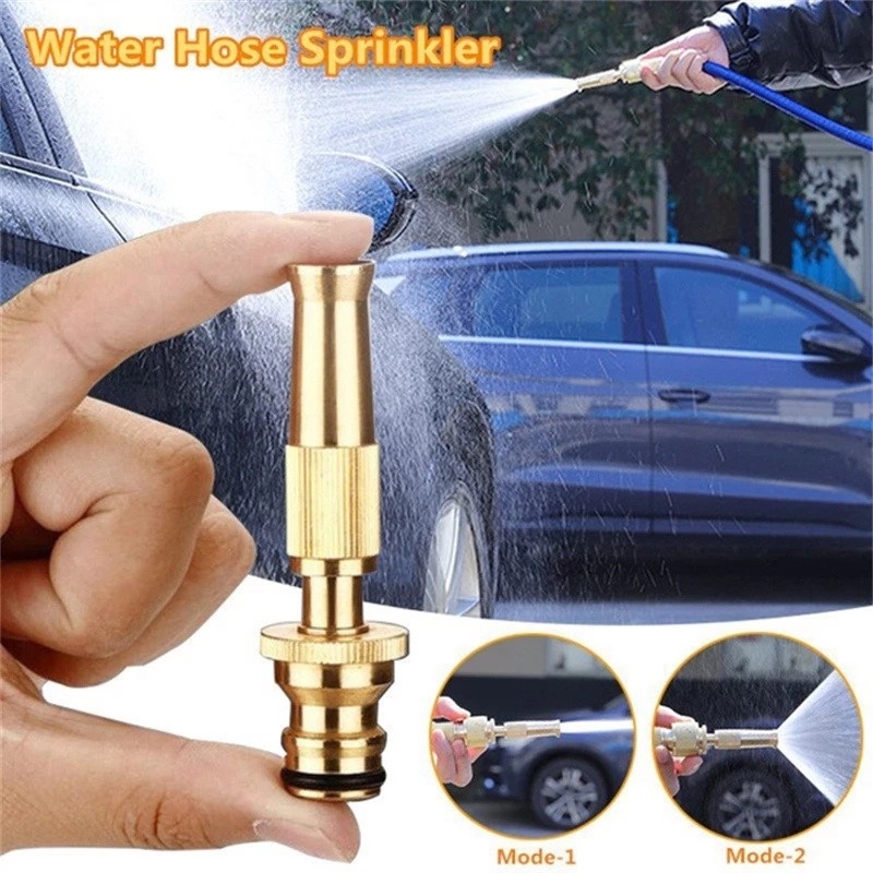 1 Vòi Phun Nước Tưới Vườn Áp Suất Cao Điều Chỉnh Được Bằng Kim Loại