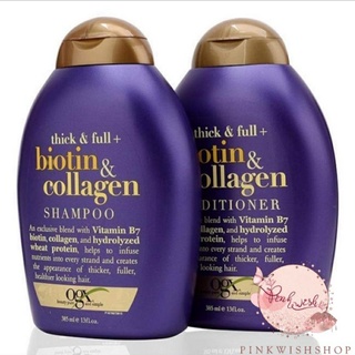 Dầu cặp gội xả biotin & collagen shampoo